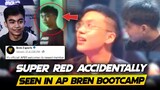 SUPER RED ACCIDENTALLY SEEN IN AP BREN'S BOOTCAMP 😱