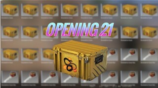 What can you get out of opening 21 🐍bite casess? [CSGO]