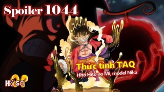 [Spoiler OP 1044]. Hé lộ tên thật trái Gomu! Luffy thức tỉnh TAQ, Shanks xuất hiện?