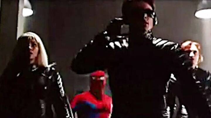 When Spider-Man walks into the wrong set and messes with the X-Men, does this count as a forced link