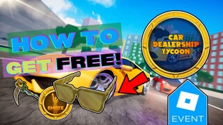 [Roblox Event 2022!] How to get a 24kGoldn Challenge Completed Badge in Car Dealership Tycoon!