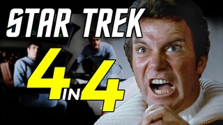 Star Trek: 4 Movies in 4 Minutes