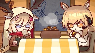 [Animasi Arknights] Semua hasil dari video ini akan disumbangkan ke Viviana untuk makan chestnut pan