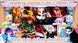 Welcome to Demon School Iruma-kun! React to other Animes! [gacha club]