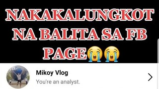 NAKAKALUNGKOT NA BALITA