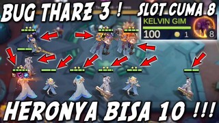 LAGI BIKIN COMBO MAGER V.9 MALAH NEMU BUG THARZ 3 COY ! SLOT CUMA 8 TAPI BISA PAKE 10 HERO WKWKWKWK