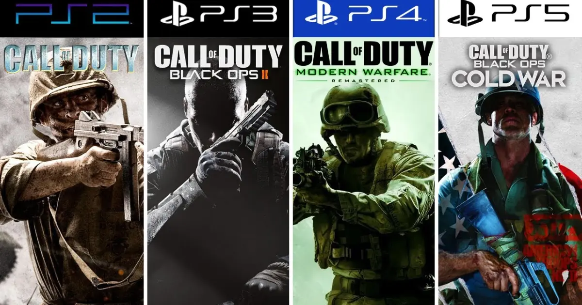 Call evolution. Call of Duty ps5.