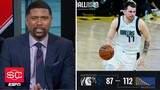 Jalen Rose "SHOCKED" Dallas Mavericks blown out by Warriors 112-87 in Game 1; Luka Doncic: 20 Pts