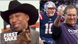 FIRST TAKE | Stephen A. loves Bill Belichick win his last Super Bowl in New England with Mac Jones