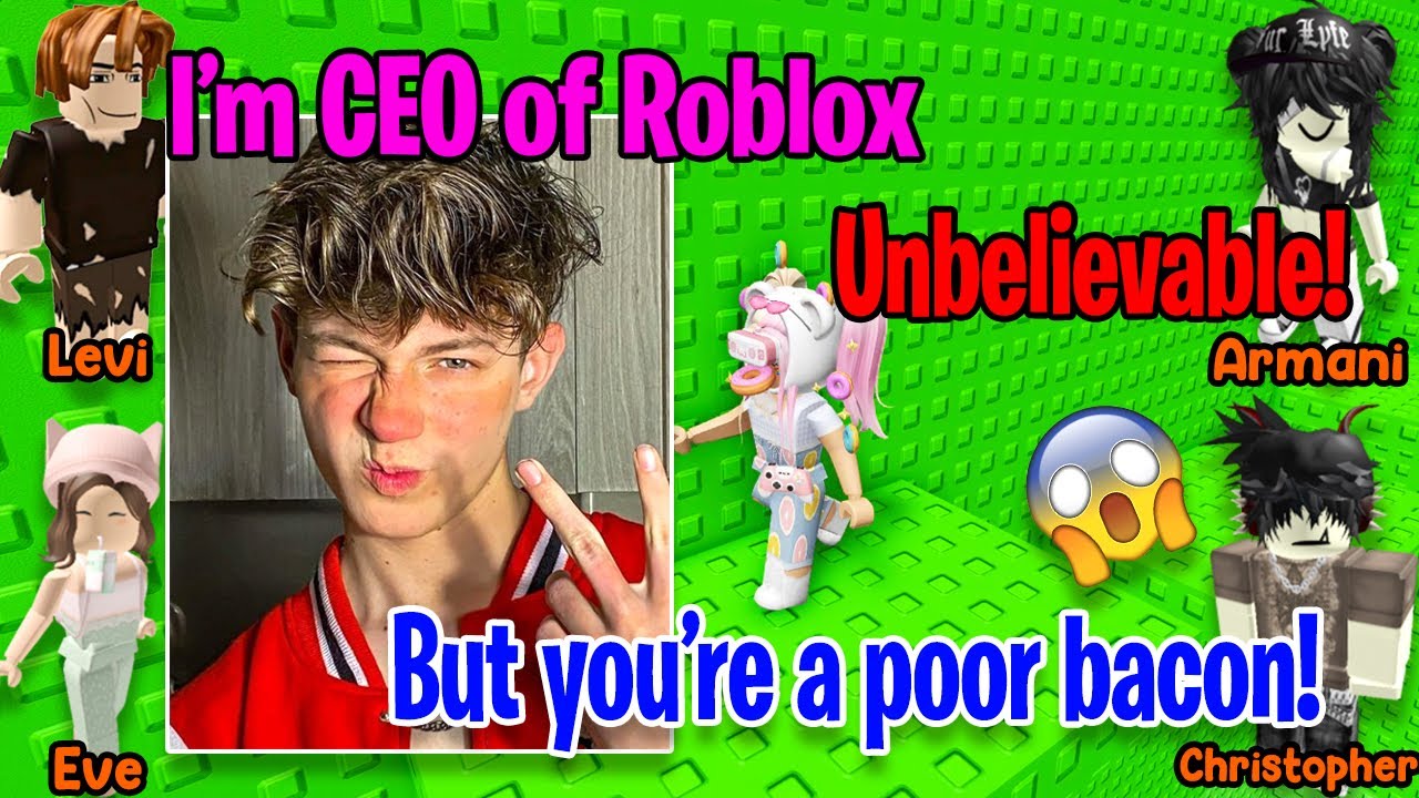? TEXT TO SPEECH ? I Am Destined To Become The CEO of Roblox ? Roblox  Story #663 - Bilibili