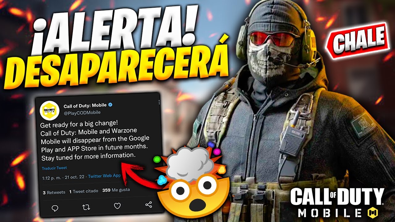 🚨 OH NO!! COD MOBILE DESAPARECERÁ de la GOOGLE PLAY y APP STORE? WARZONE  MOBILE Lobo Jz - BiliBili