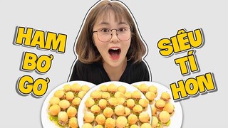 HAMBURGER SIÊU MINI SIÊU TÍ HON by MASTERCHEF MISTHY || FOOD CHALLENGE