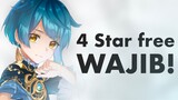 Pilih siapa di lantern rite ini-free 4 star character genshin impact update versi 3.4