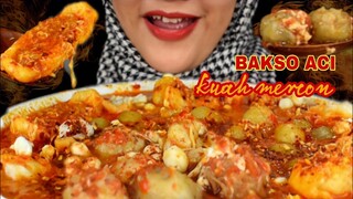 HOT GABUT ||ASMR BAKSO ACI KUAH MERCON || SUPER PEDAS || ASMR INDONESIA