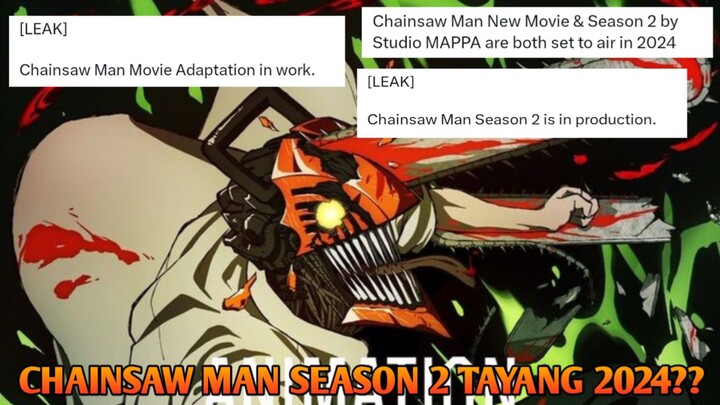 CHAINSAW MAN SEASON 2 DAN MOVIE NYA BAKAL TAYANG TAHUN DEPAN??😱🔥