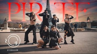 快跑啊!法国海盗!EVERGLOW-PIRATE街头超炸翻跳阁楼最新回归曲舞蹈dance cover