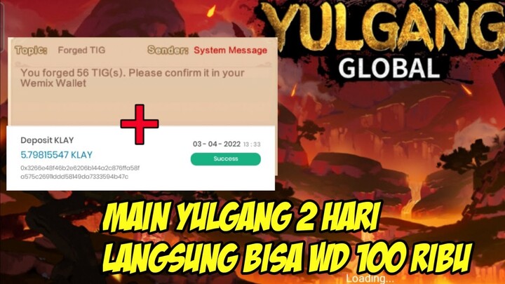 CARA MENDAPATKAN CRYSTAL TOKEN 20K DI YULGANG | MAIN 2 HATI LANGSUNG DAPAT 100K GRATIS