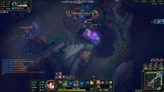 Lux đánh trống lảng garen để trốn đi chơi liên minh huyền thoại #game