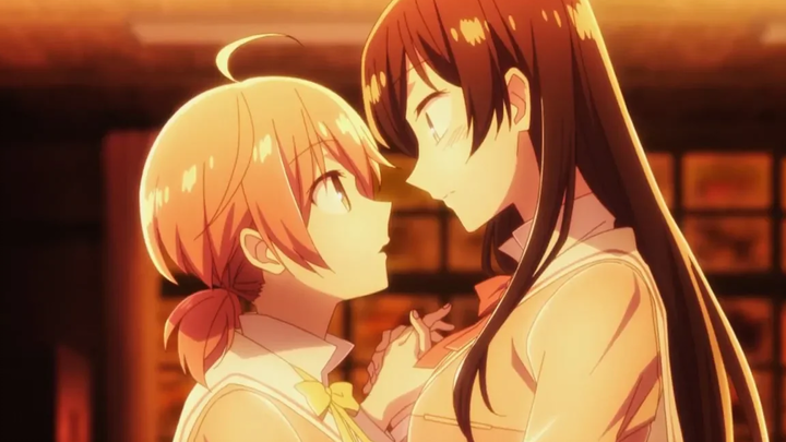 ฉันคิดว่าฉันกำลังตกหลุมรักคุณ 💕 Yuri Anime Scene !