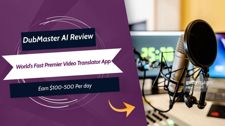 DubMaster AI Review - World's Fast Premier Video Translator App