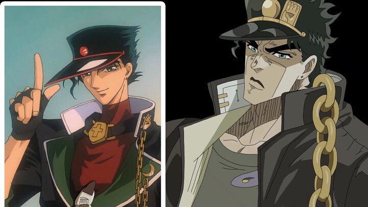dio: Is this you? Jotaro: I was still very thin at that time