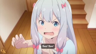 ketika adikku terlalu bar" 🐱. #Sagiri          #GXofficial    #ANIME : EROMANGA SENSEI