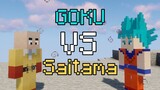 Goku vs Saitama In Minecraft