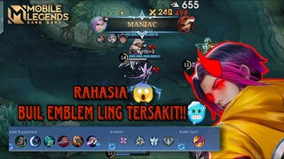 Ini Dia Rahasia BUILD EMBLEM Ling!!!😱