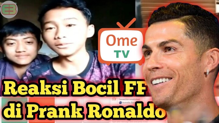 PRANK OME TV || Reaksi Bocil Ep Ep Ketemu Ronaldo, Bikin Ngakak
