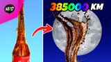 Eksperimen Coca-Cola Mentos Sampai ke Bulan!
