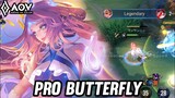 AOV : BUTTERFLY GAMEPLAY | PRO BUTTERFLY - ARENA OF VALOR LIÊNQUÂNMOBILE ROV COT