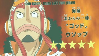 GOD USOPP KRU MUGIWARA BINTANG 5 DI DRESROSA 🤣