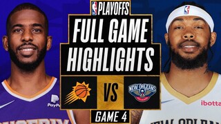 PHOENIX SUNS vs NEW ORLEANS PELICANS | FULL GAME 4 HIGHLIGHTS | 2022 NBA Playoffs NBA 2K22