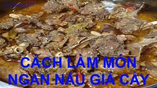 NGAN NẤU GIẢ CẦY XỨ NGHỆ  || Món ngon hấp dẫn cho ngày se lạnh || By Cooking DT