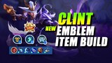 Clint New Emblem and Item Build ( NOBOOTS )