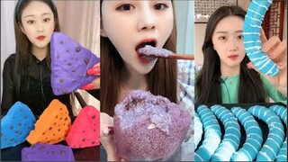 [ASMR] THÁNH ĂN ĐÁ| Ăn Đá lạnh, chocola đông lạnh đa màu sắc| Ice Eating MUKBANG SATİSFYİNG#40