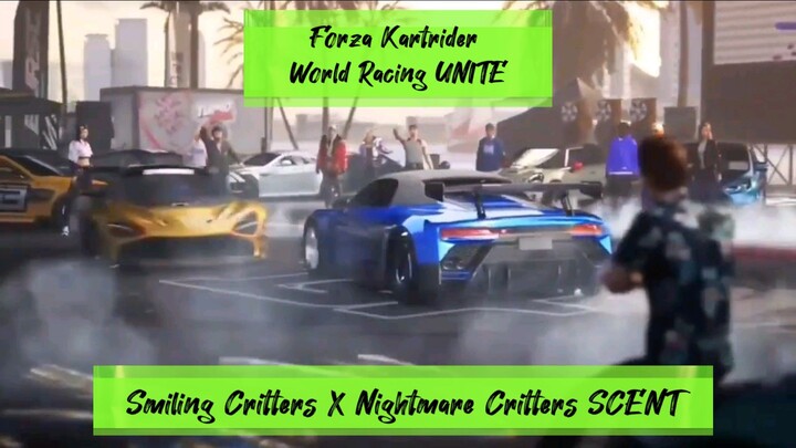 Forza Kartrider World Racing UNITE Smiling Critters X Nightmare Critters SCENT