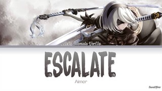 NieR:Automata Ver1.1a - Opening Full『Escalate』by Aimer (Lyrics KAN/ROM/ENG)