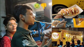 Chalo humne bhi try karliya "YUM YUM Korean food truck".....🤢👎!!