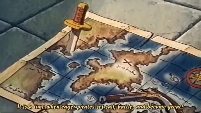 One piece OVA (1998) - Defeat him! The pirate Gonzack - English Sub