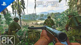 (PS5) The Pacific War | Immersive Realistic Gameplay [4K HDR 60 FPS] Call of Duty