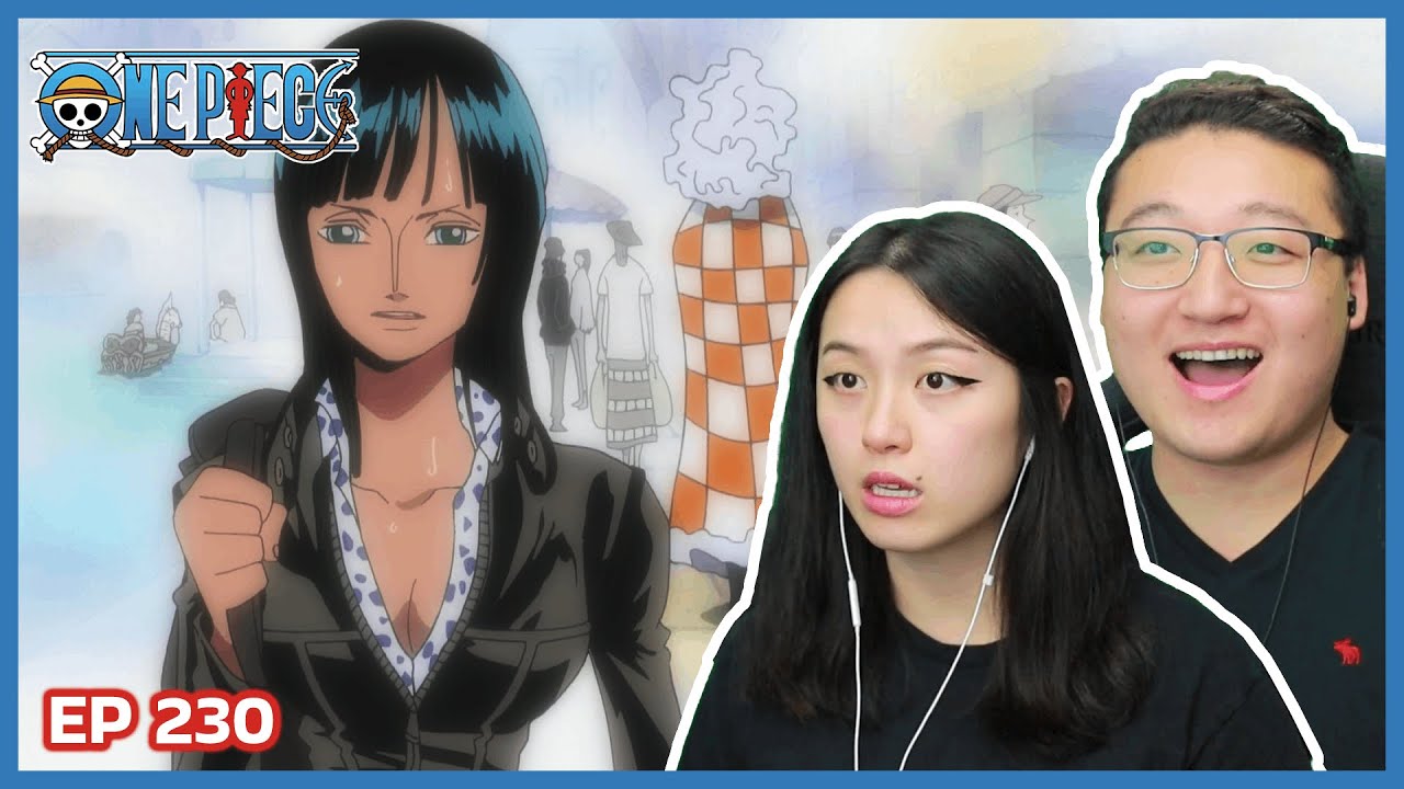 ROBIN JOINS THE STRAW HATS! // One Piece Episode 130 REACTION