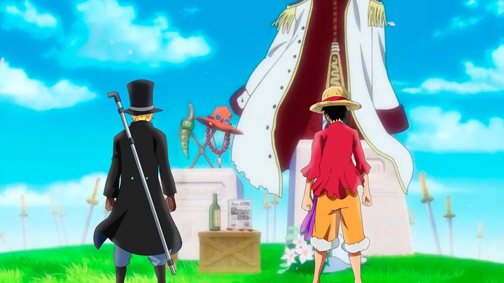 Sabo และ Luffy เยี่ยมชมหลุมฝังศพของ Ace - One Piece CH 1054 สปอยเลอร์