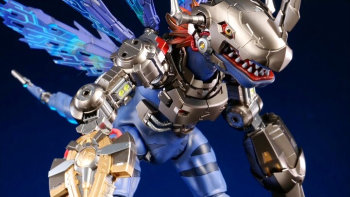 [Digimon] Bandai FRS MechaGreymon กระบวนการพ่นเงาอย่างไร้รอยต่อ