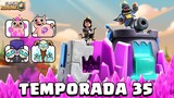 NOTICIAS TEMPORADA 35 de CLASH ROYALE - Todo sobre la season 35 (Tipo sneak peek) CLASH CON MAWI