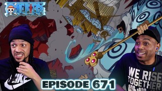 Trebol's Dangerous - One Piece Episode 671 Reaction