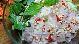 BÚN THỊT LUỘC - Cách làm bún thịt luộc chang nước mắm chua ngọt ngon cho gia đình - Tú Lê Miền Tây