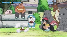 Doraemon lồng tiếng HTV3 phần 11 tập 45: "Trận chiến chơi chữ" và "Cầu trượt trên ngọn núi lớn"