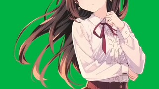 green screen kurumi