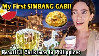 FIRST TIME EXPERIENCING SIMBANG GABI IN THE PHILIPPINES! A Beautiful Christmas Tradition